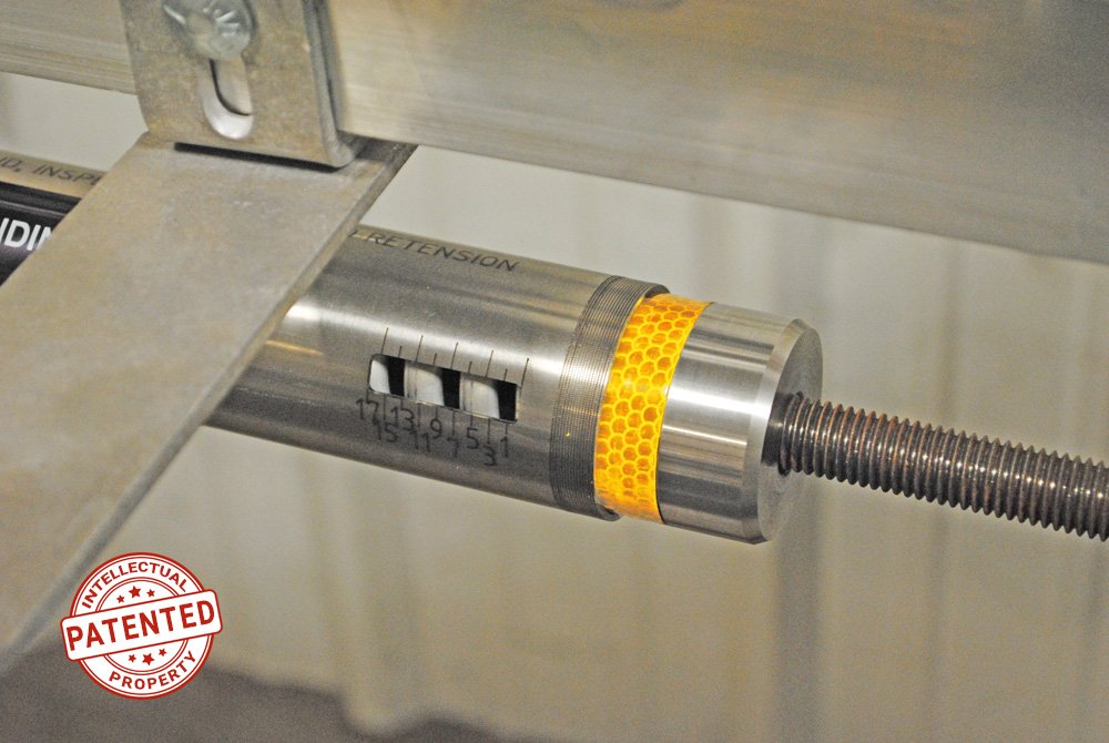 Cable-Tensioner-p Dyco Inc's patented cable tensioner for cable conveyor systems