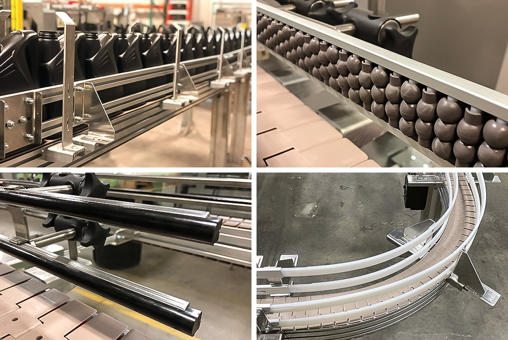 Rail Options for Table Top Conveyor Rail Options for Table Top Conveyor