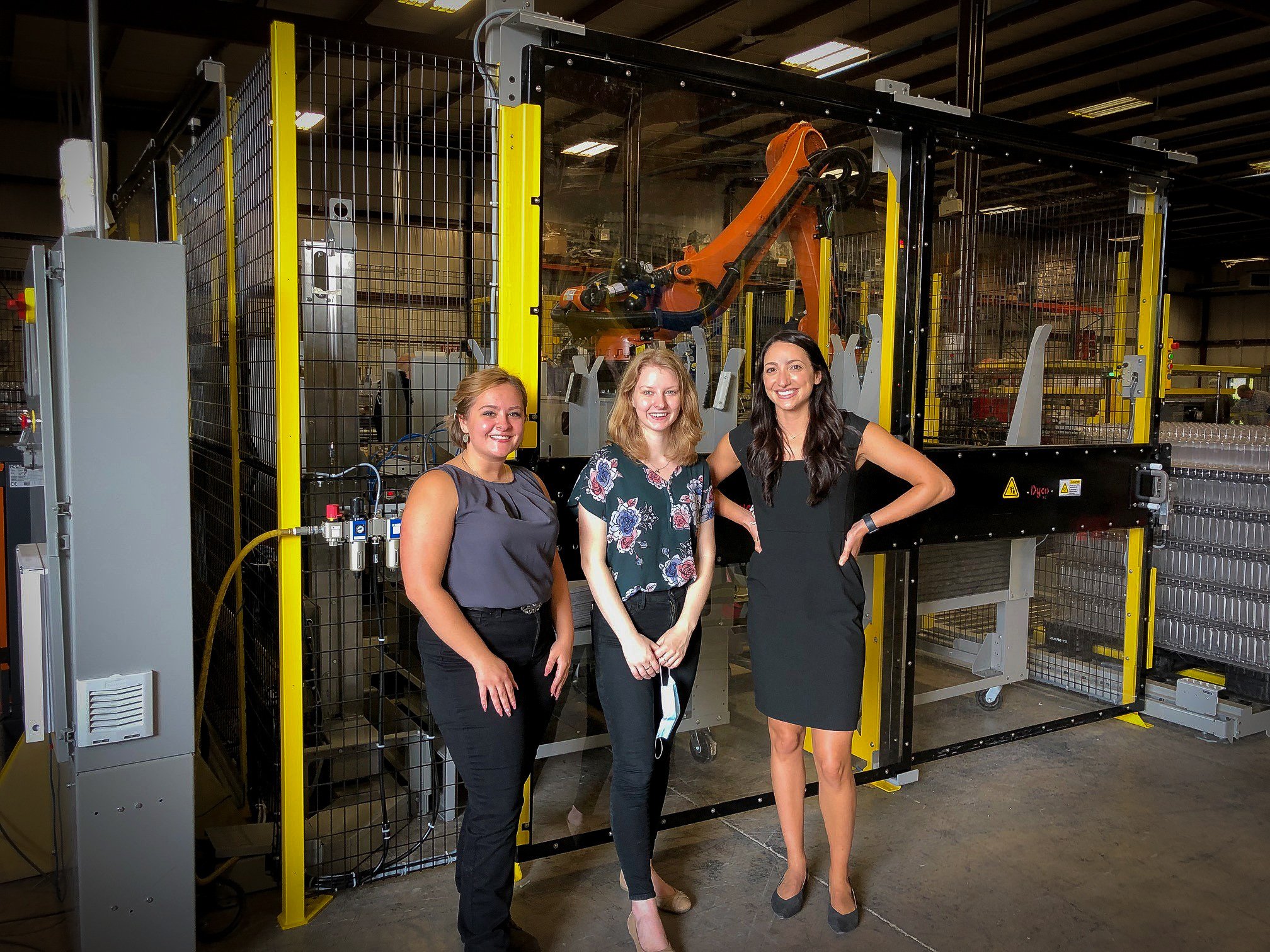 Women-in-Engineering From left: Susan Cook, Applications Engineer; Caitlin Kalsbeek, Applications Engineer; Janelle Holloman, Asst. Engineering Manager