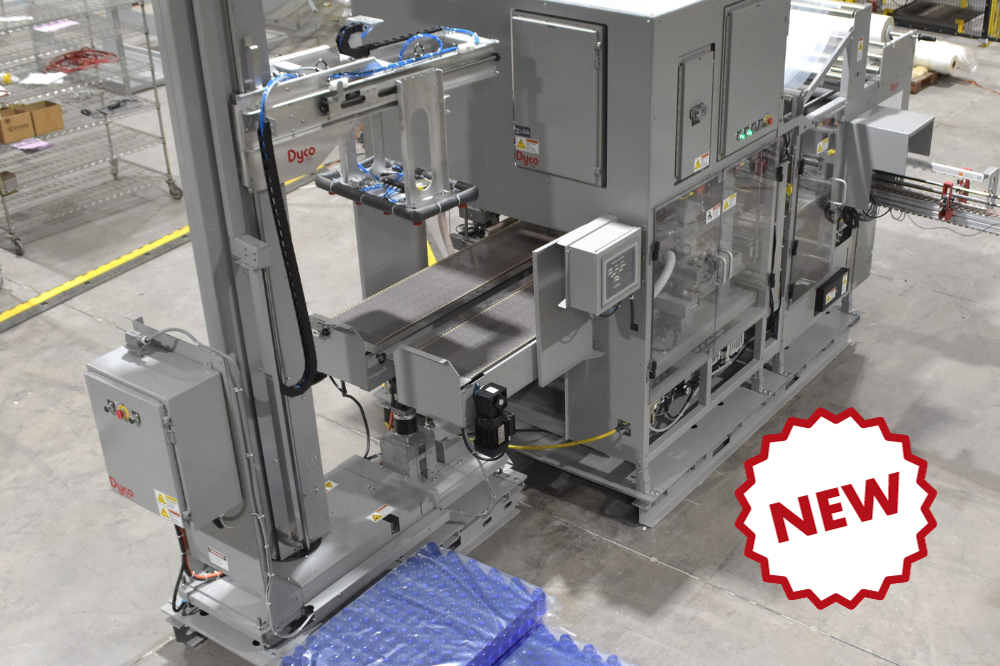 3728 Compact bagger web page photo (1) Automatic Bottle Bagging - Model 3728